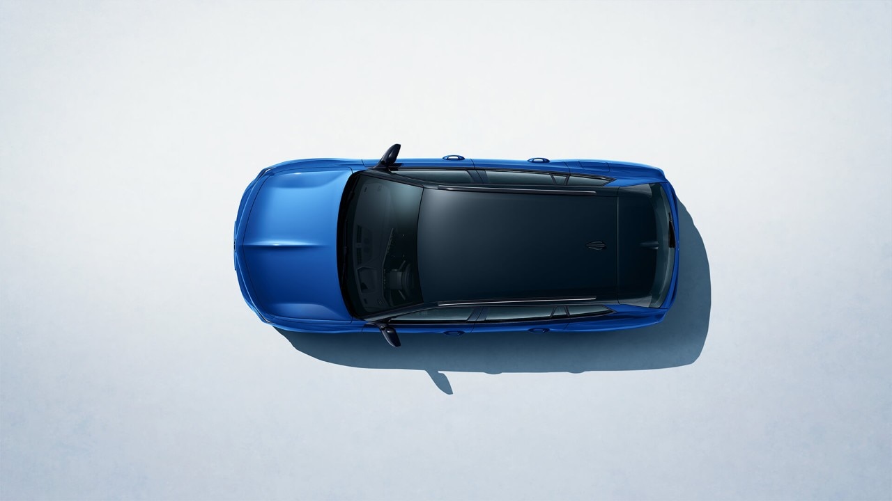 Pogled iz ptičje perspektive Opel Nove Astre Sports Tourer izvana i krova